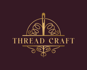 Stitching - Needle Craft Crochet logo design