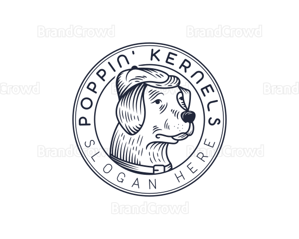 Puppy Kennel Breeder Logo