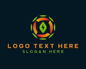 Electric - Eco Sustainable Electricity logo design