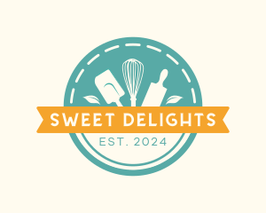 Desserts - Baking Tools Equipment logo design