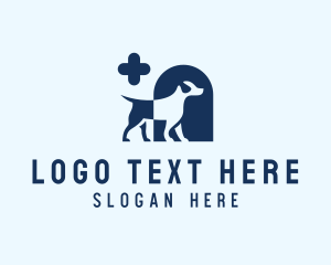 Canine - Dog Animal Clinic logo design