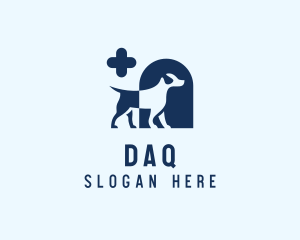 Dog Animal Clinic Logo