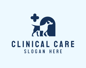 Dog Animal Clinic logo design