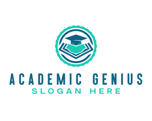 Professor - Digital Academic Education logo design