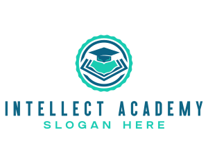 Academic - Digital Academic Education logo design