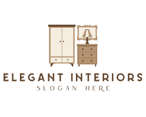 Interior Furniture Decoration logo design