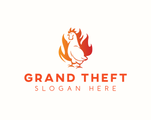 Chicken Fire Grill Logo