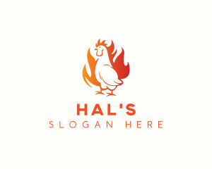 Chicken Fire Grill Logo