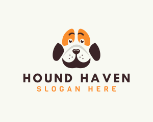 Cute Dog Paw logo design