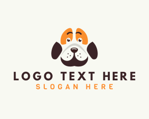 Veterinarian - Cute Dog Paw logo design