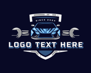 Wrench - Car Detailing Wrench logo design