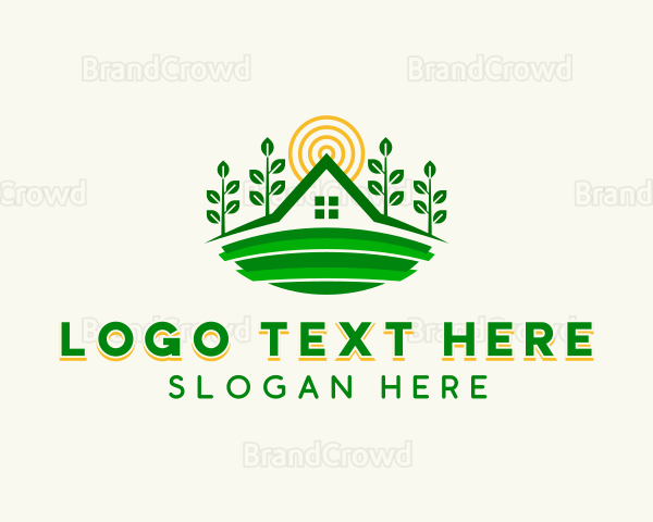 Landscaping Garden Backyard Logo