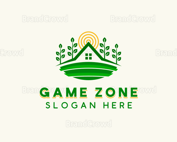 Landscaping Garden Backyard Logo