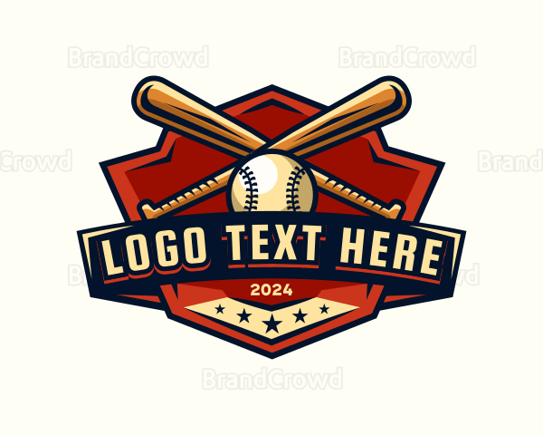 Baseball Championship Emblem Logo