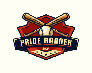 Baseball Championship Emblem logo design