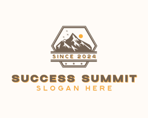 Mountain Summit Trekking  logo design