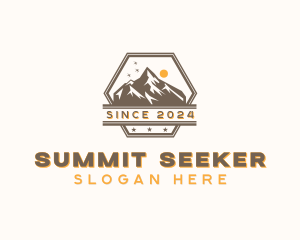 Mountain Summit Trekking  logo design