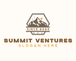 Mountain Summit Trekking  logo design