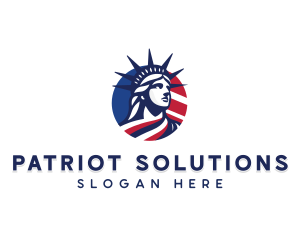 Patriot - Liberty Patriotic USA logo design