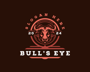 Horn Bull Texas logo design