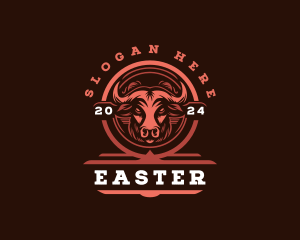 Barn - Horn Bull Texas logo design