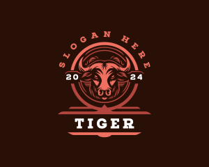 Barn - Horn Bull Texas logo design