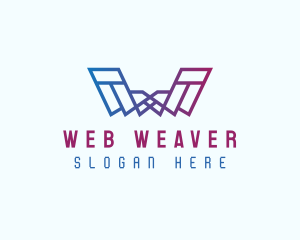 Web Developer Tech App logo design