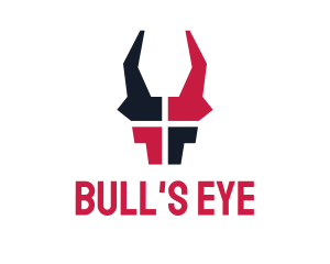 Animal Bull Horns logo design