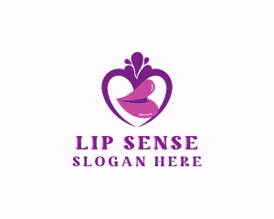 Erotic Sexy Lips logo design