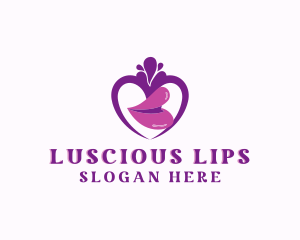 Lips - Erotic Sexy Lips logo design
