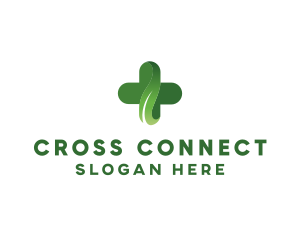 Cross - Natural Pharmacy Cross logo design