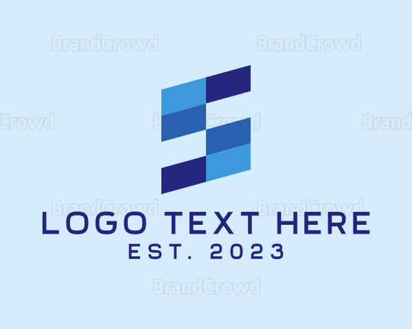 Technology Coding Letter S Logo