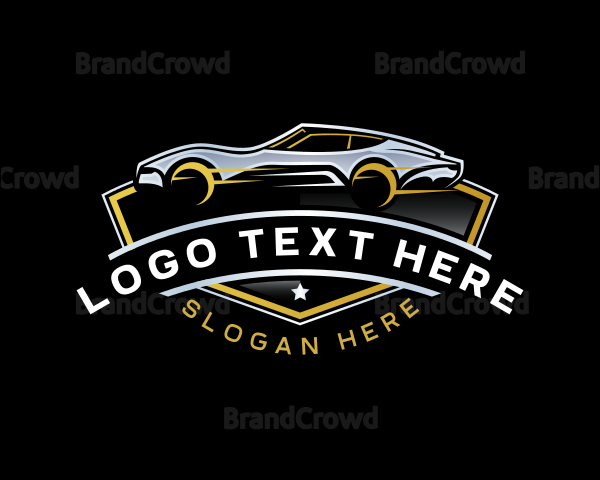 Car Racing Auto Repair Logo