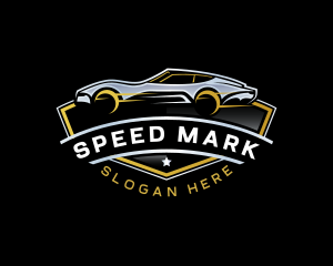 Car Racing Automotive logo design