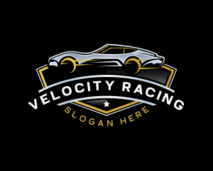 Car Racing Auto Repair logo design