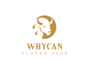 Animal - Wild Bison Bovine logo design