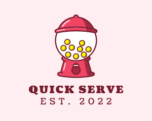 Convenience - Gum Ball Vending Machine logo design