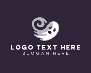 Halloween - Scary Soul Ghost logo design