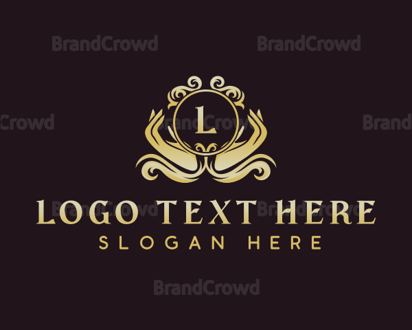 Hand Crest Luxury Logo