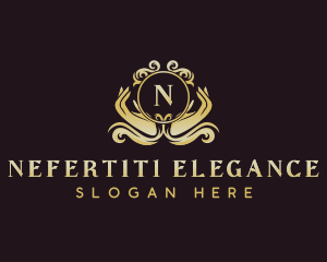 Hand Crest Luxury logo design