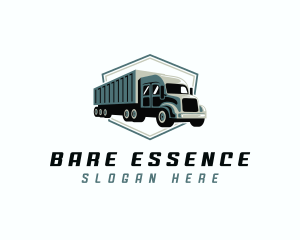 Logistics Trailer Truck logo design