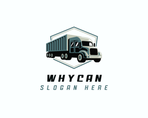 Logistics Trailer Truck logo design