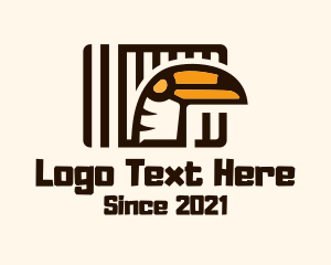 Animal - Toucan Bird Cage logo design