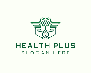 Caduceus Medical Health logo design