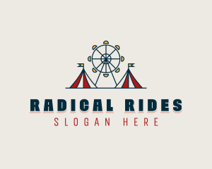 Tent Amusement Park logo design