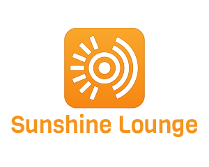 Orange Sun Signal logo design