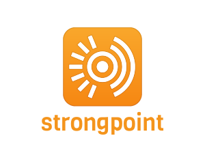 Sunshine - Orange Sun Signal logo design