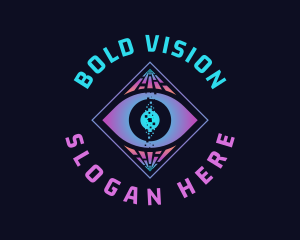 Pixel Optic Surveillance logo design