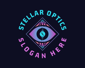 Pixel Optic Surveillance logo design