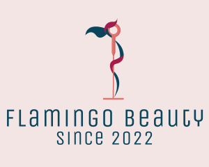 Flamingo - Flamingo Acupuncture Therapy logo design